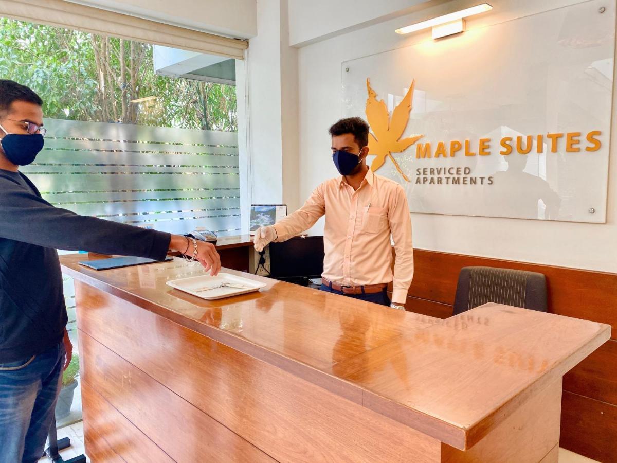 Maple Suites, Serviced Apartments Bangalore Exterior foto
