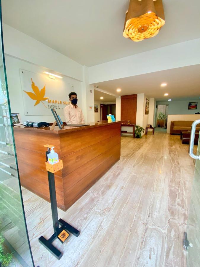 Maple Suites, Serviced Apartments Bangalore Exterior foto